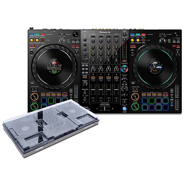 Pioneer DJ DDJ FLX10 and Decksaver Cover Bundle | Guitar Center