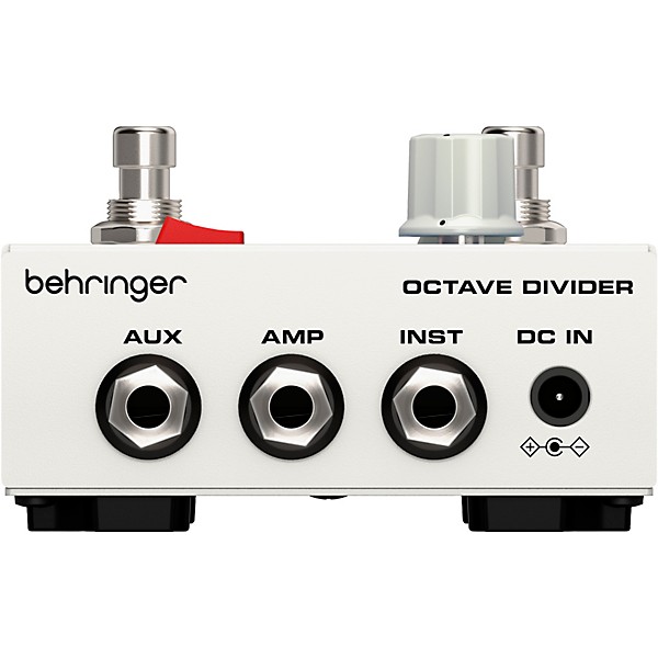 Behringer Octave Divider Effects Pedal Silver | Guitar Center