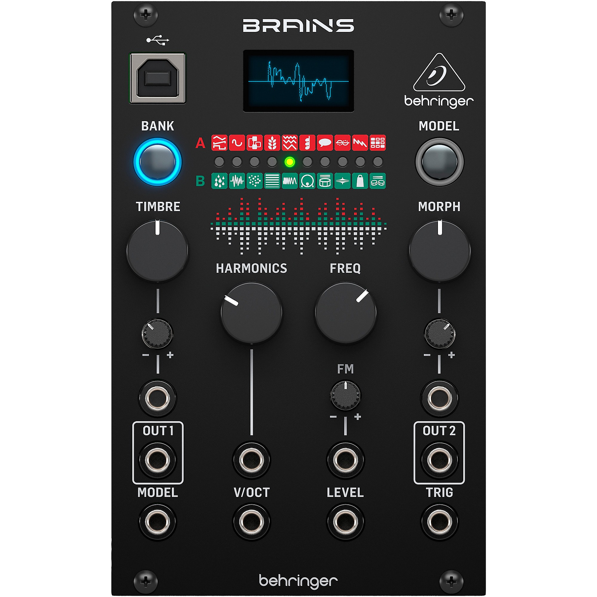 Behringer BRAINS Multi-Engine Oscillator Eurorack Module | Guitar