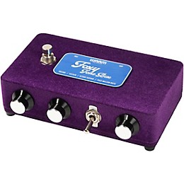 Warm Audio Foxy Tone Box Octave Fuzz Guitar Effects Pedal Purple