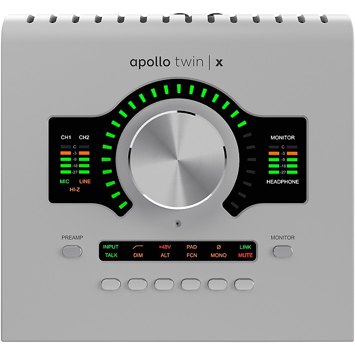 Universal Audio Apollo Twin X DUO Gen 2 10x6 Thunderbolt 3 Audio