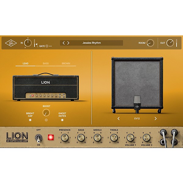 Universal Audio UAD Lion '68 Super Lead Amp Plug-in (Software