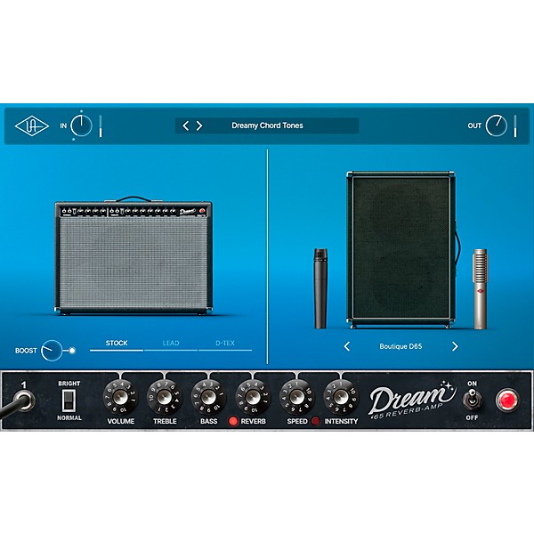 Universal Audio UAD Dream '65 Reverb Amp Plug-in (Software