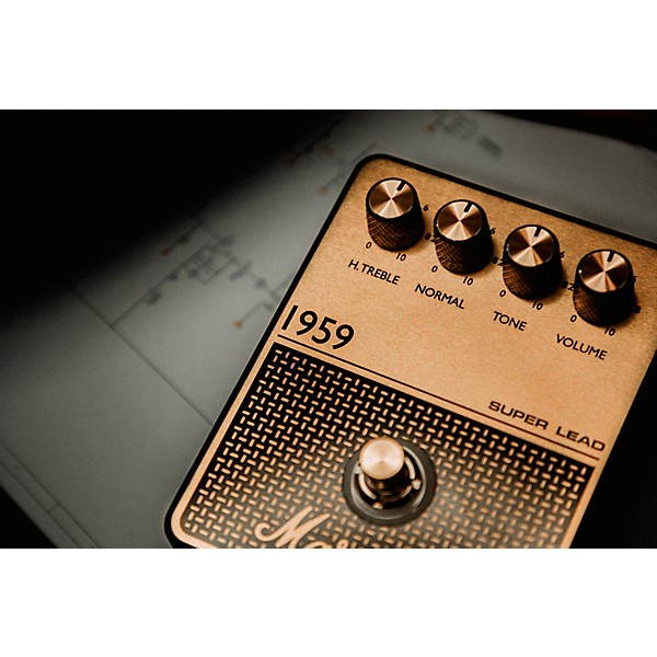 Marshall 1959 Vintage Overdrive Super Lead Pedal - Gold