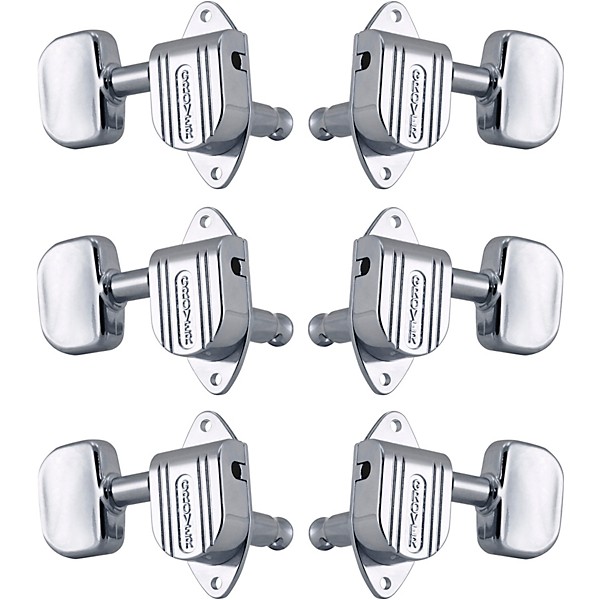 GROVER Full-Size Imperial 152 Series Tuning Machines Chrome