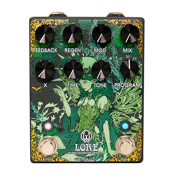 Walrus Audio Lore Reverse Soundscape Generator Delay/Reverb/Pitch