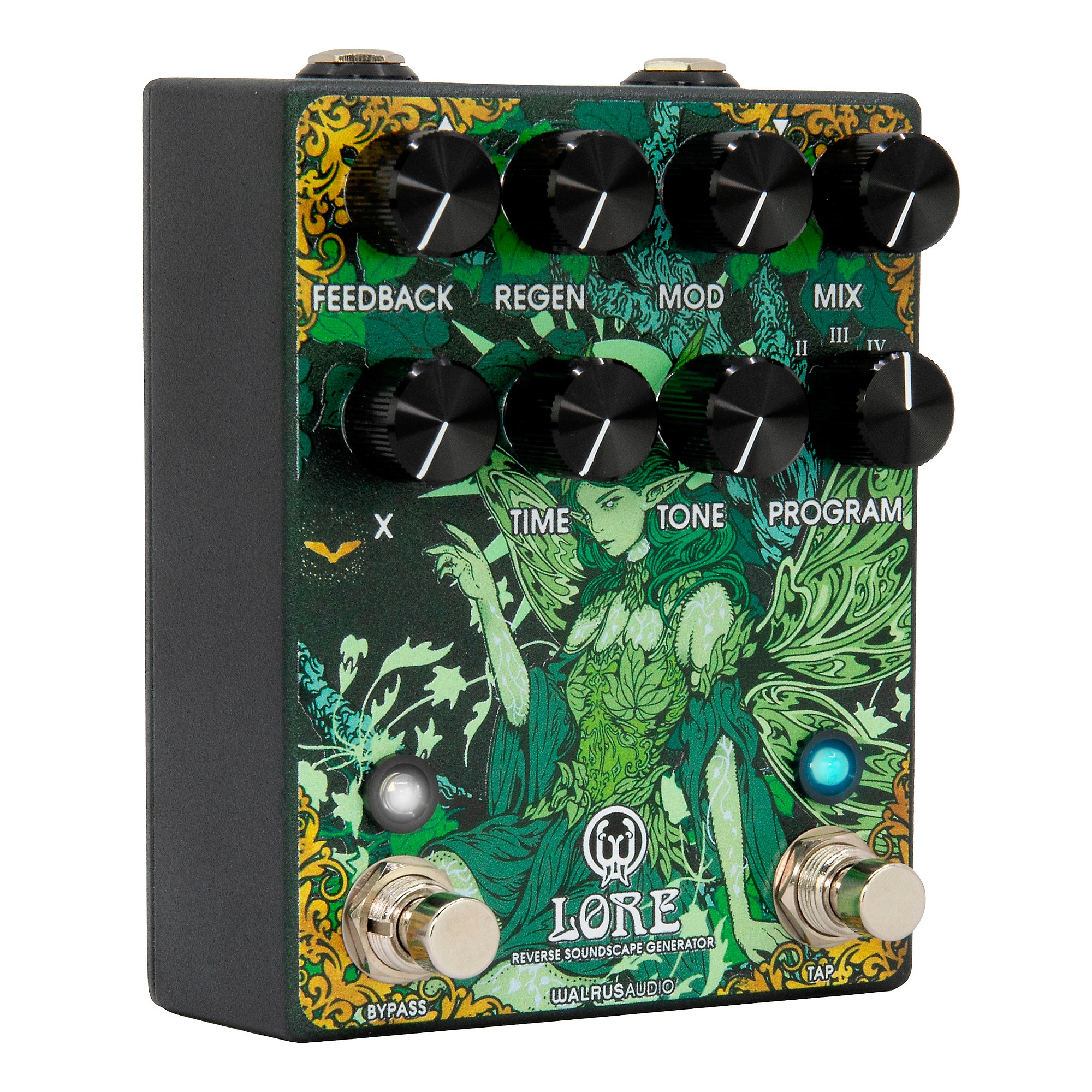 Walrus Audio Lore Reverse Soundscape Generator Delay/Reverb/Pitch