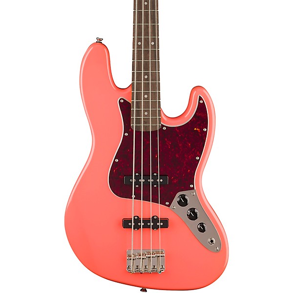 Squier Classic Vibe '60s Jazz Bass Guitar Tahitian Coral | Guitar