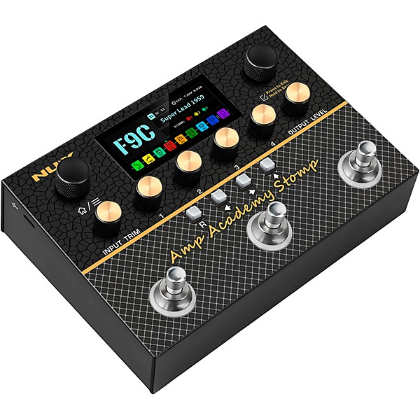 NUX Amp Academy Stomp Compact Modeler and Amp Profile Loader Pedal