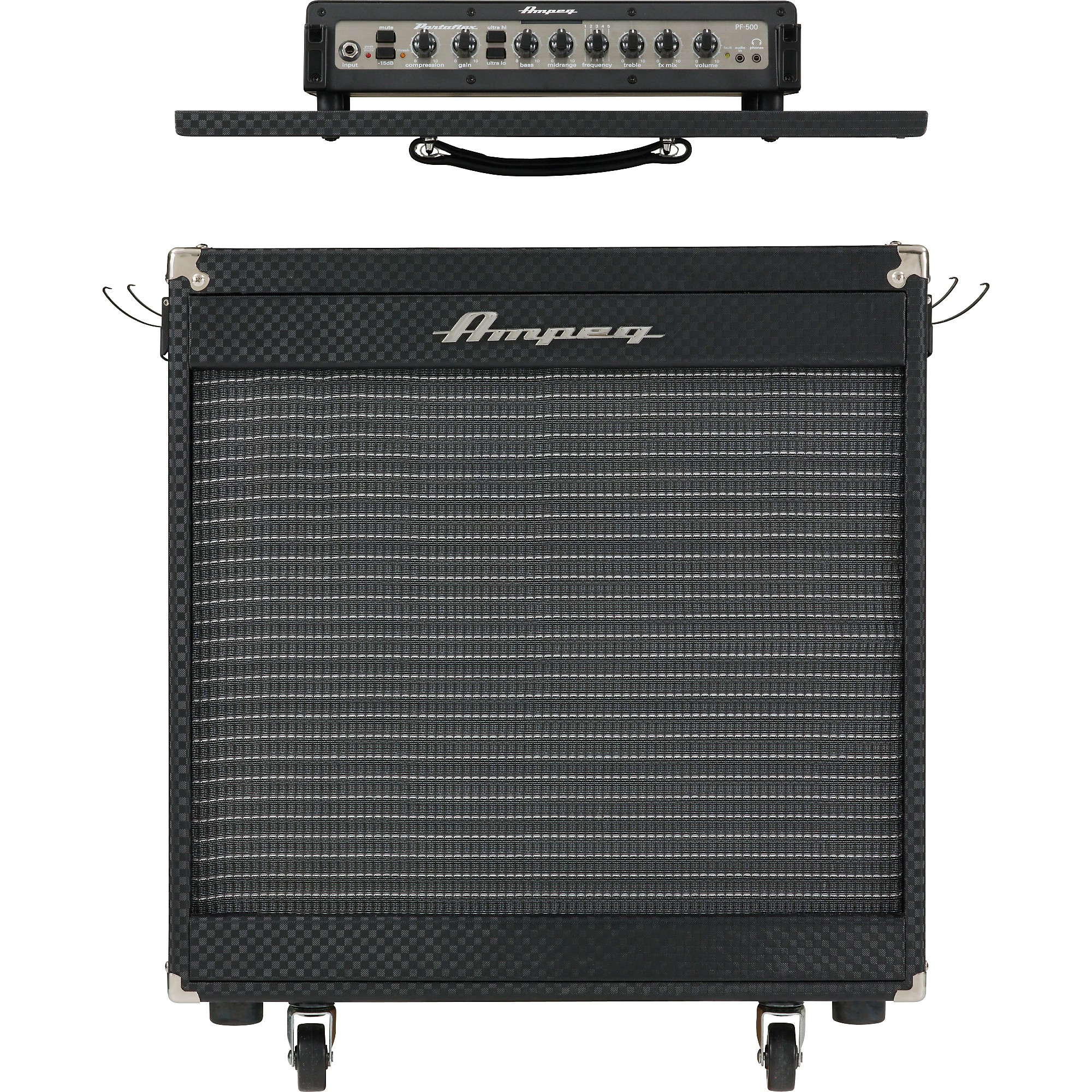 Ampeg PF-500 Portaflex 500W Bass Amp Head | Guitar Center