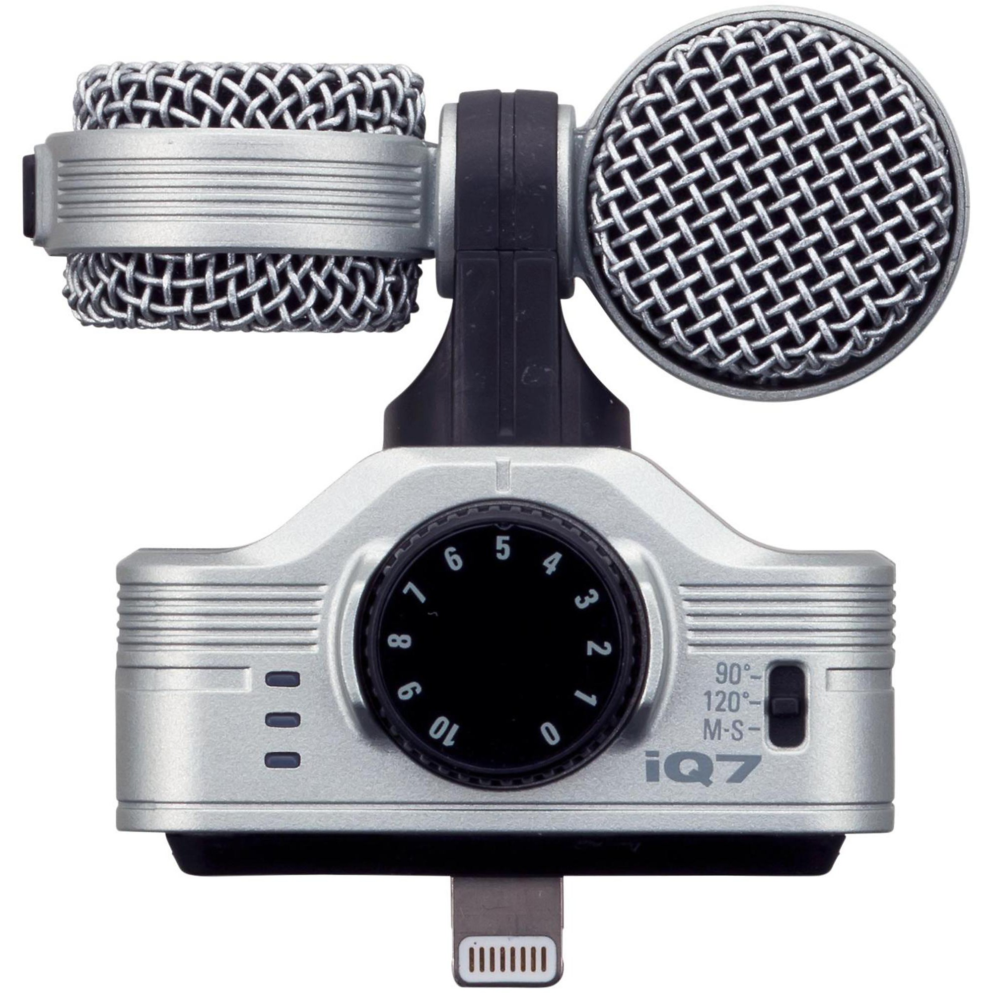 Zoom iQ7 MS Stereo Microphone for iOS | Guitar Center