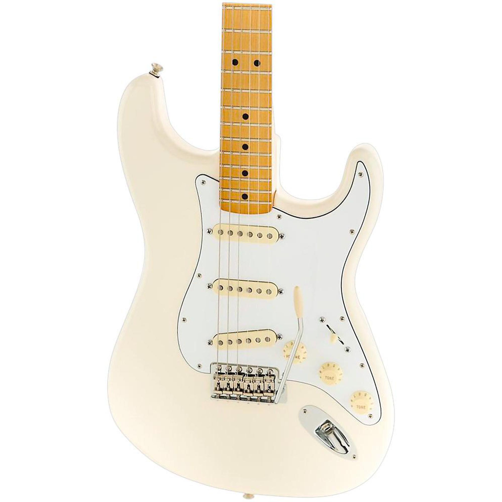 Fender Jimi Hendrix Stratocaster Olympic White Maple Fingerboard