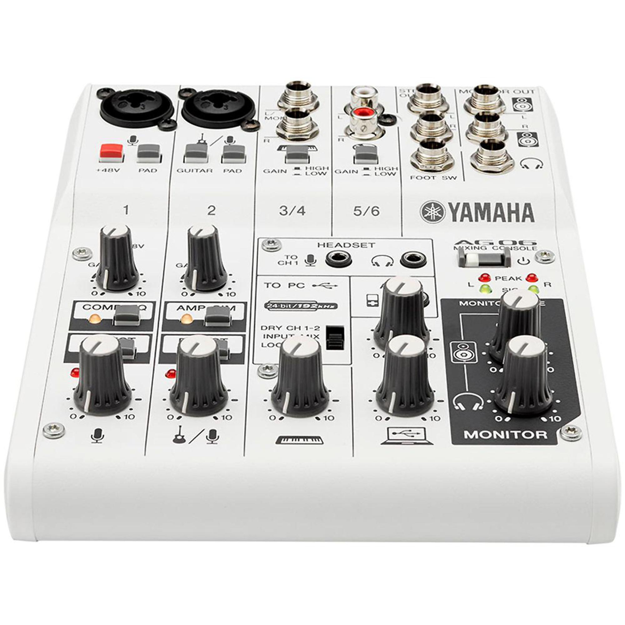 AG06 YAMAHA オーディオインターフェース 6チャンネル Yamaha AG06 6