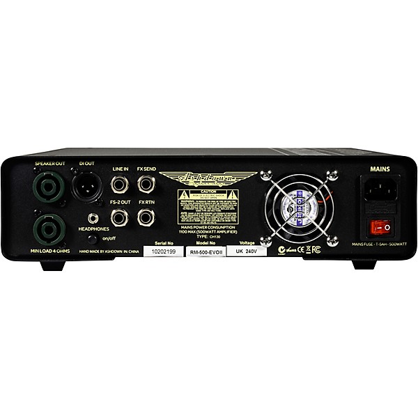 Ashdown Rootmaster RM-500 EVO II 500W Bass Amp Head | Guitar Center