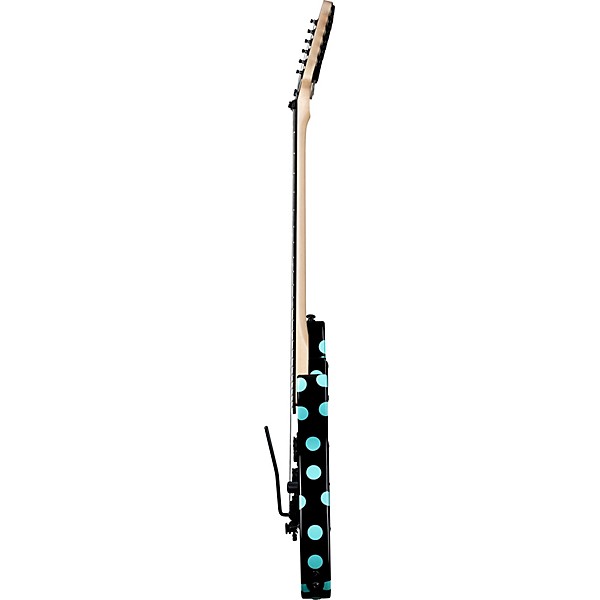 Kramer NightSwan Electric Guitar Black/Blue Polka Dot | Guitar Center