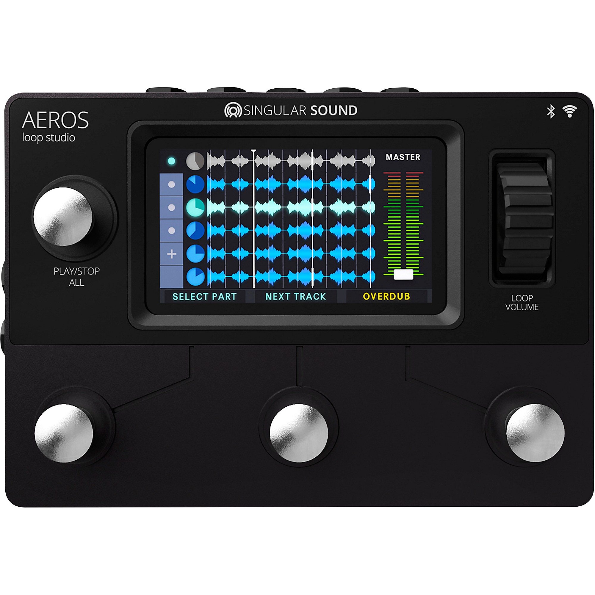 Singular Sound Aeros Loop Studio Looper Pedal Black | Guitar Center