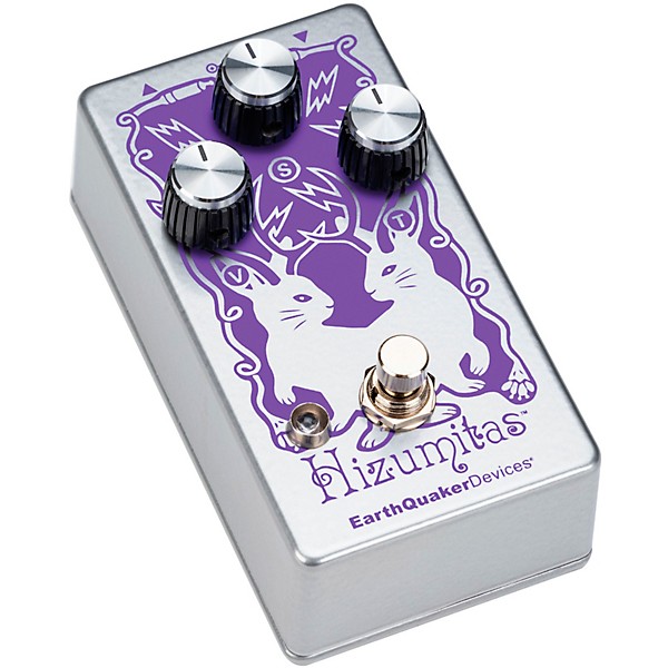 EarthQuaker Devices Hizumitas Fuzz Sustainar Effects Pedal Purple