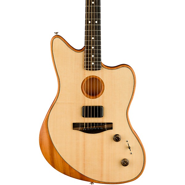 Fender American Acoustasonic Jazzmaster Acoustic-Electric Guitar