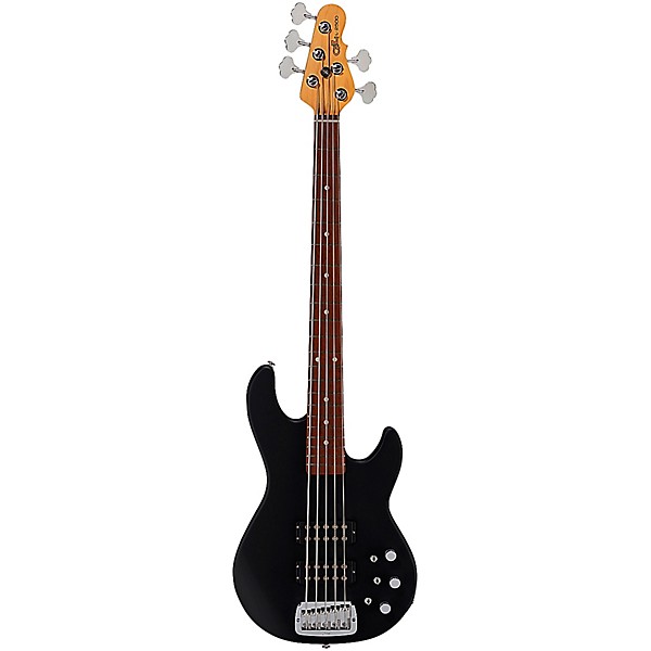 G&L Fullerton Deluxe L-2500 Electric Bass Jet Black Frost | Guitar