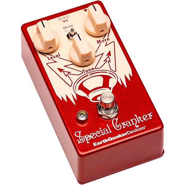 EarthQuaker Devices Special Cranker Overdrive Effects Pedal Cherry