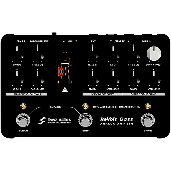 Two Notes AUDIO ENGINEERING ReVolt 3-Channel All-Analog Bass