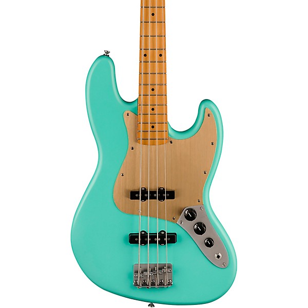Squier 40th Anniversary Jazz Bass Vintage Edition Satin Seafoam
