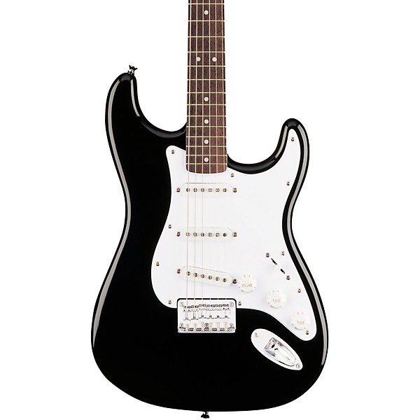 Open Box Squier Bullet Stratocaster HT Electric Guitar Black