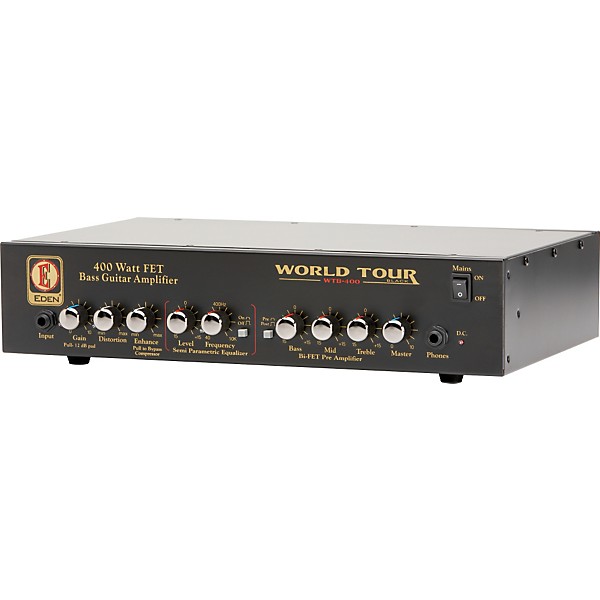 Eden WTB400 400W Bass Amp Head Black | Guitar Center
