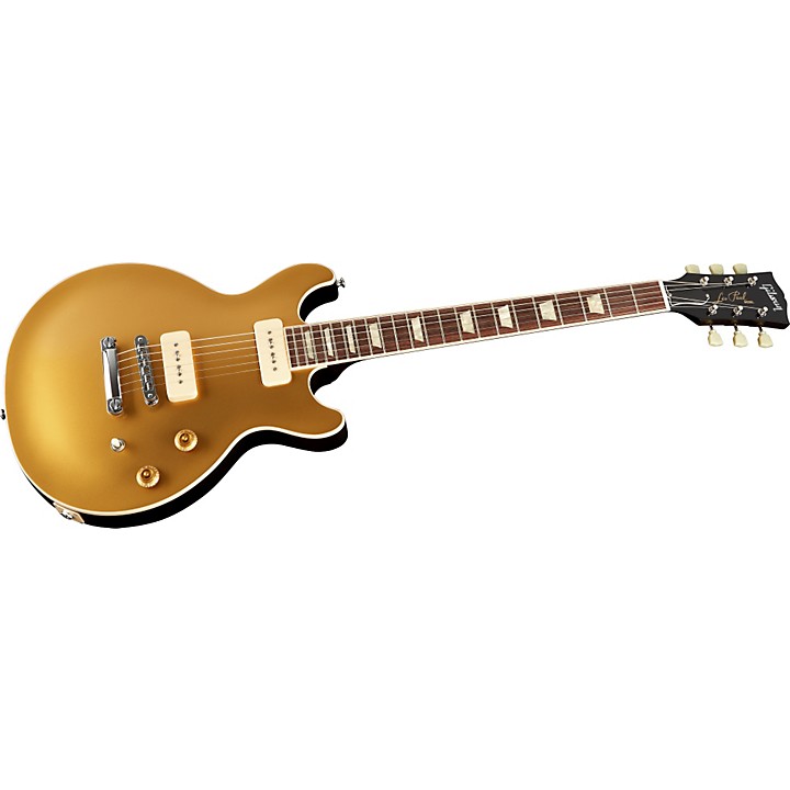 Open Box Gibson Les Paul Double Cutaway P-90 Electric Guitar Gold