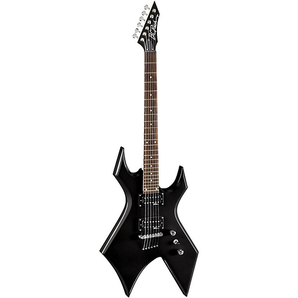 Open Box B.C. Rich Bronze Series Warlock Electric Guitar Black