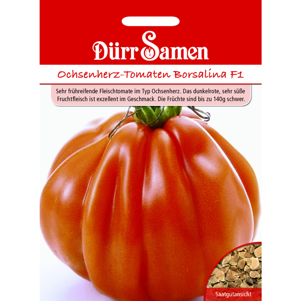 Ochsenherz-Tomaten Borsalina F1 Saatgut von Dürr Samen | HORNBACH