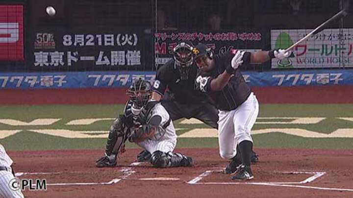 デスパイネ選手の技あり打！福岡ソフトバンクが先制｜パ・リーグ.com
