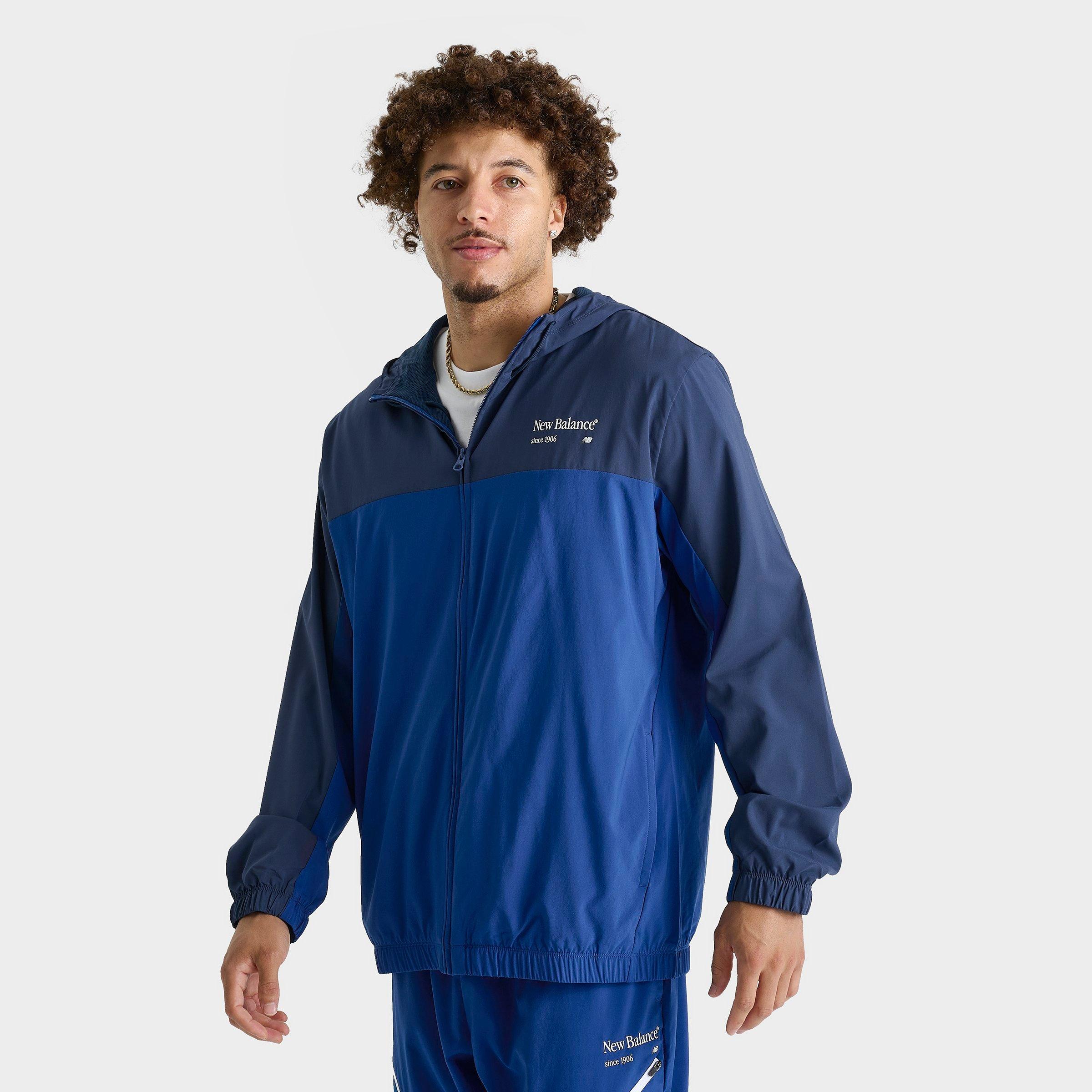 Men's New Balance Reimagined Woven Full-Zip Jacket | JD Sports