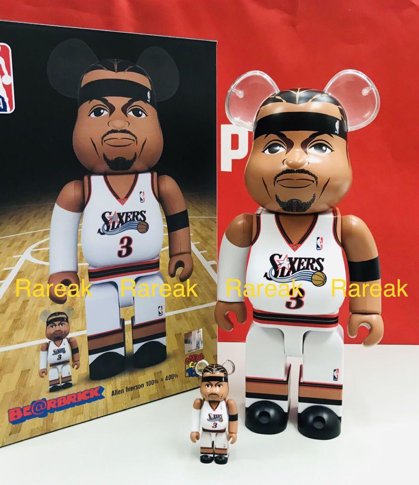 BE@RBRICK アレン・アイバーソン 100% & 400% 開封済み 【公式通販】