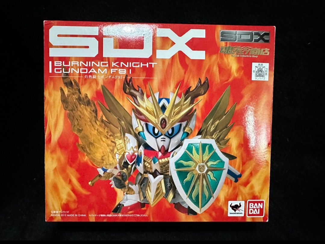 SDX Burning Knight Gundam F91 (importación De Japón