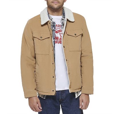Men's Levi's® Classic Corduroy Sherpa Trucker Jacket