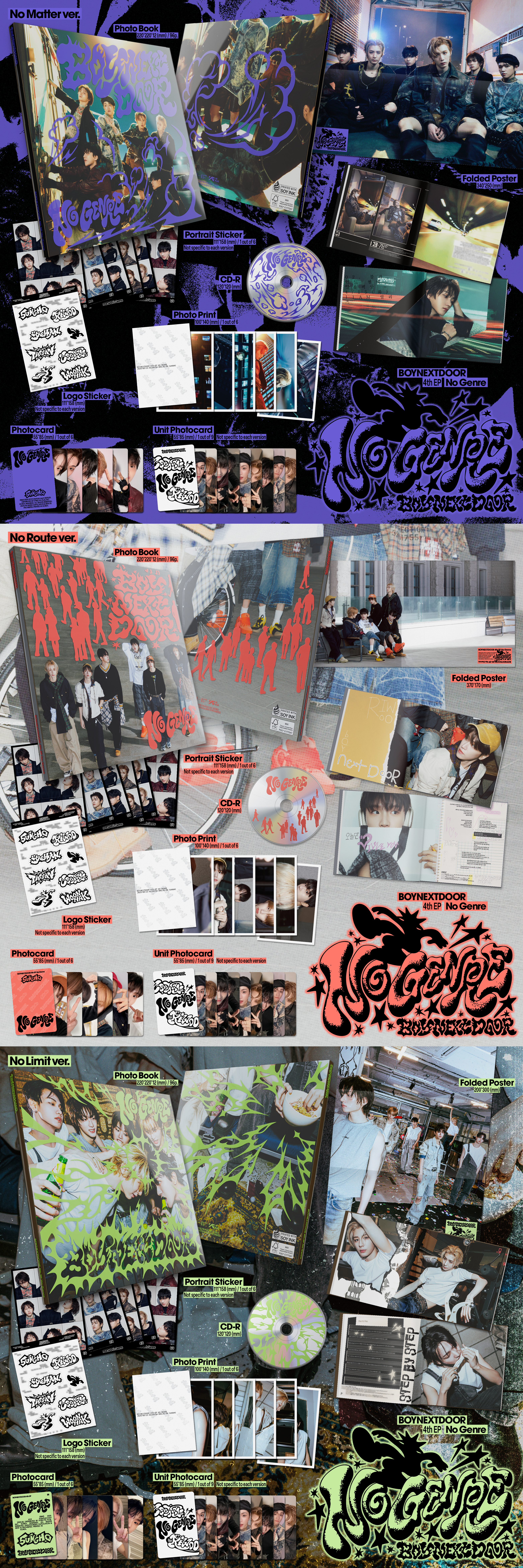 jp.ktown4u.com : BOYNEXTDOOR - EP アルバム 4集 [No Genre] (Random