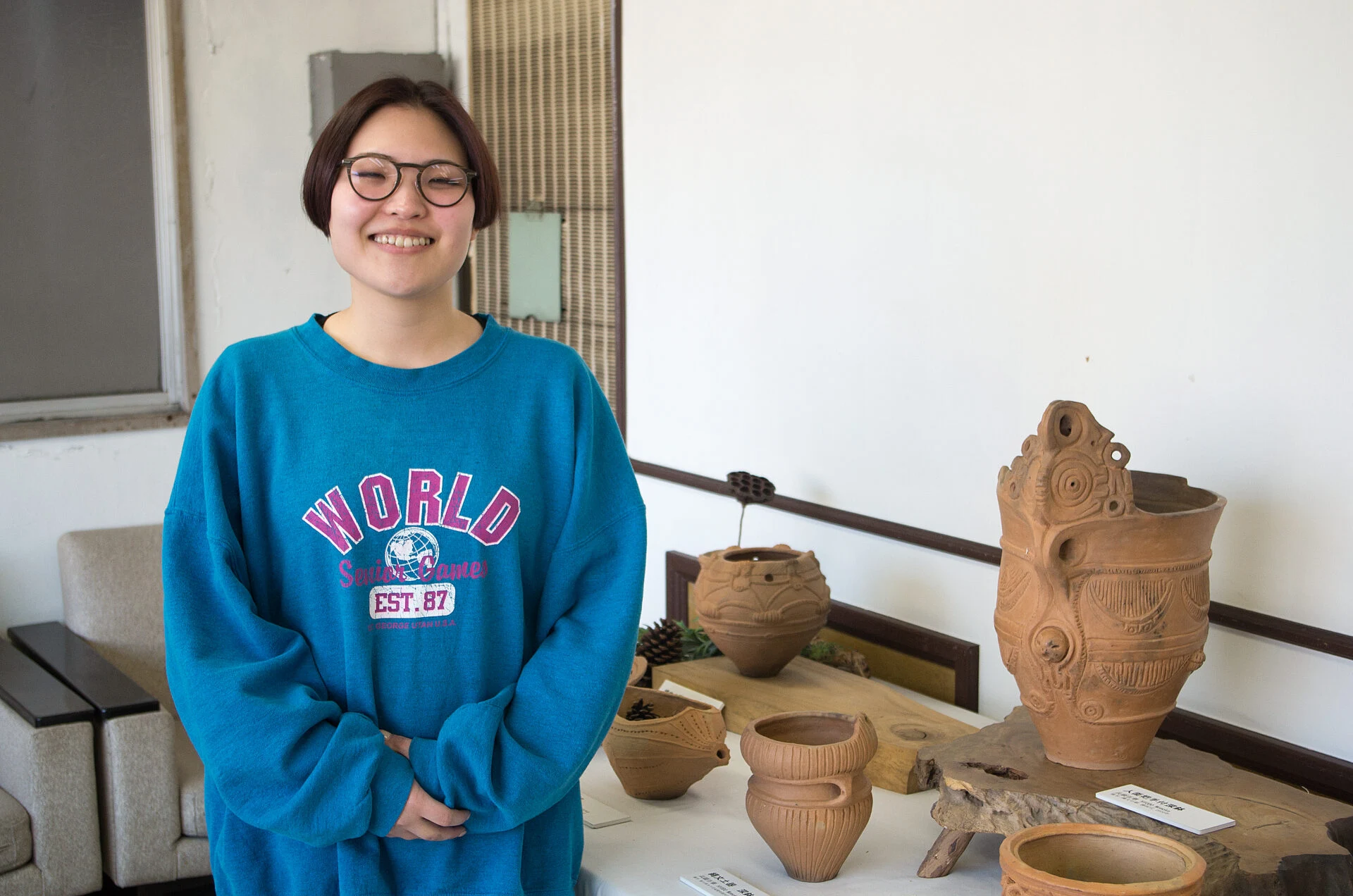 縄文土鈴・土面作りワークショップ ～ 縄文アーティスト 兵頭百華さん