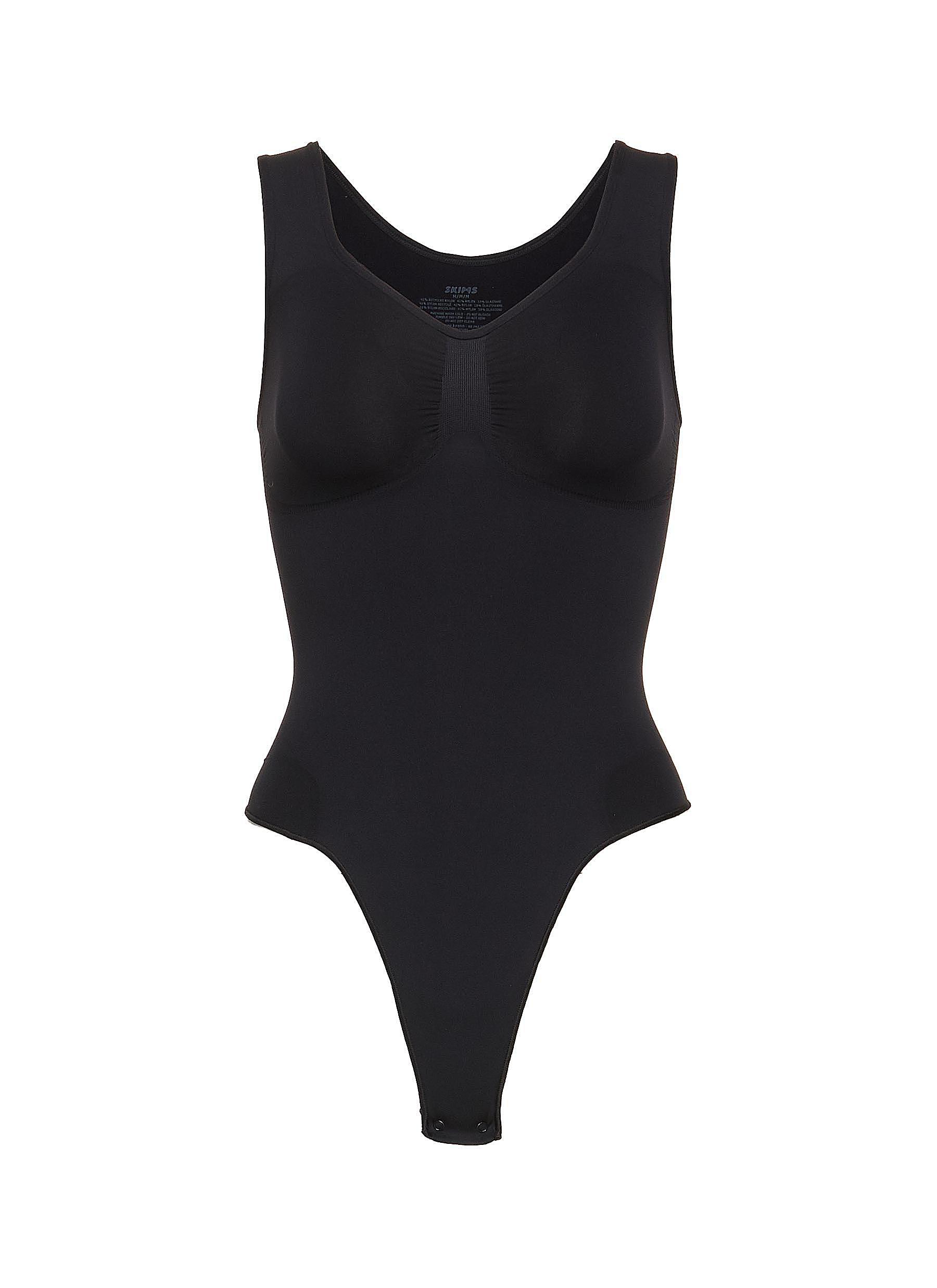 SKIMS | Seamless Sculpt Thong Bodysuit | BLACK | Women | Lane Crawford