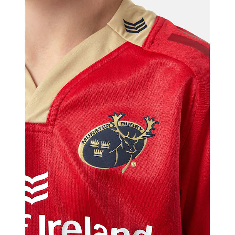 adidas Kids Munster 23/25 Home Jersey WH - Red | Life Style Sports EU