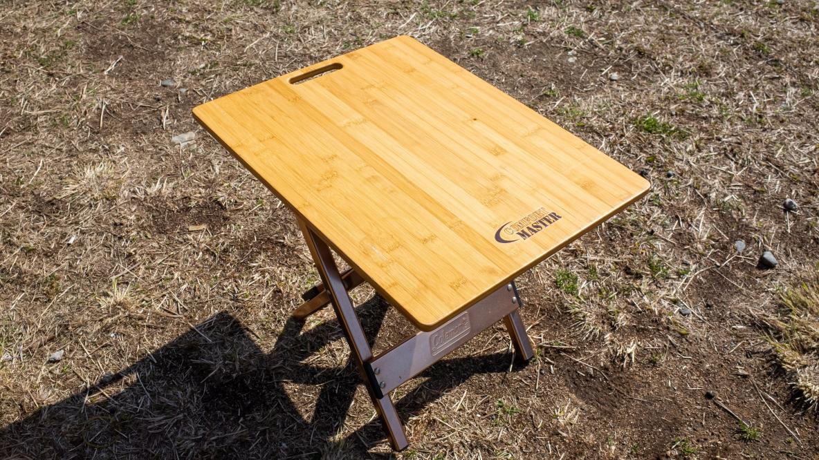 Coleman Comfort Master バンブーテーブル Coleman Comfort Master