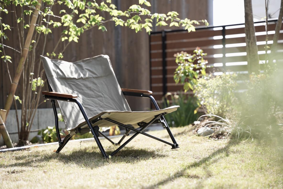 やす バンドックローチェア2脚と焚き火テーブル やす バンドック