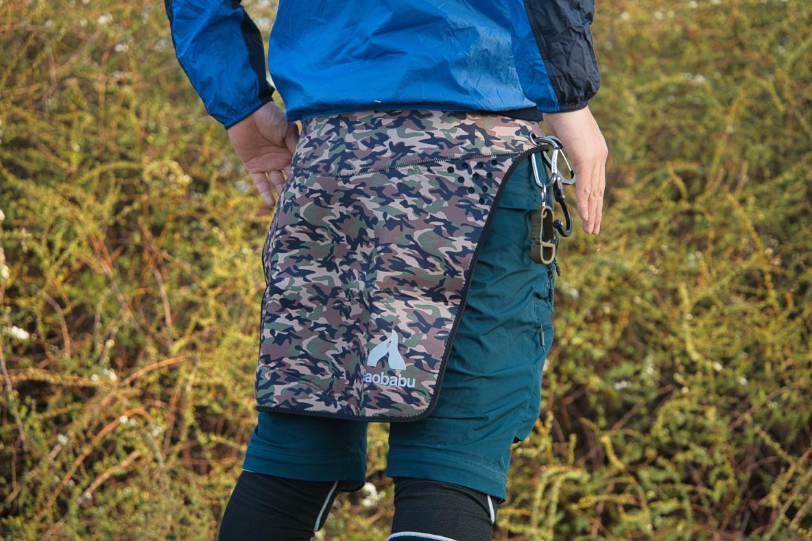 極上特大ラクーン 尻あて腰当尻皮 登山 スキー キャンプ ヒップガード