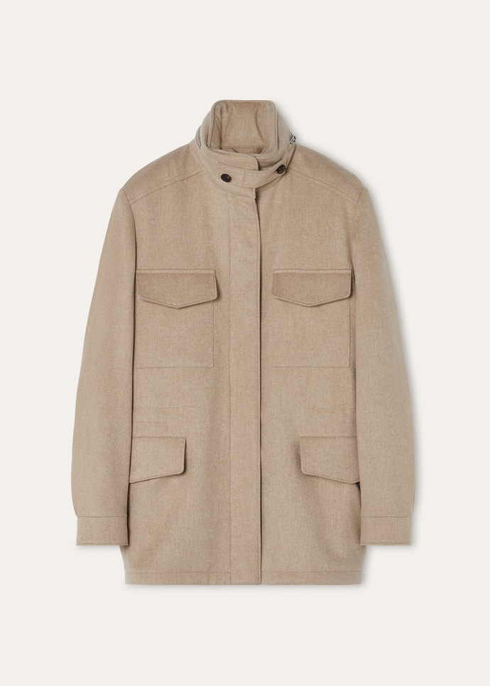Cambridge Mélange Cashmere - Storm System® Traveller Field Jacket