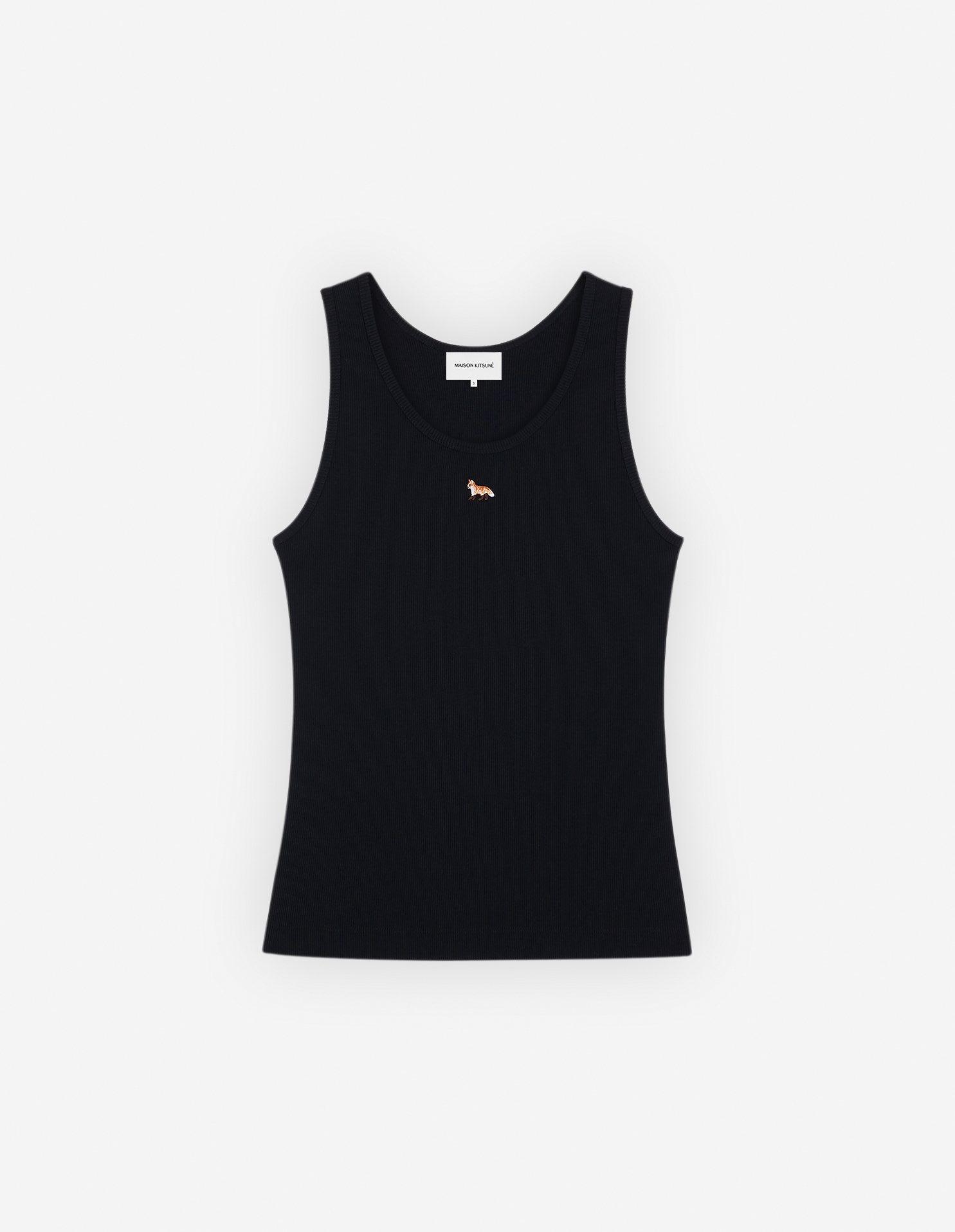 BABY FOX RIBBED TANK TOP | Maison Kitsuné