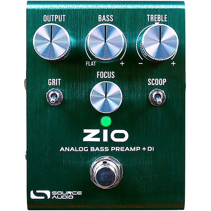 Source Audio ZIO Analog Bass Preamp + DI Pedal | Music & Arts