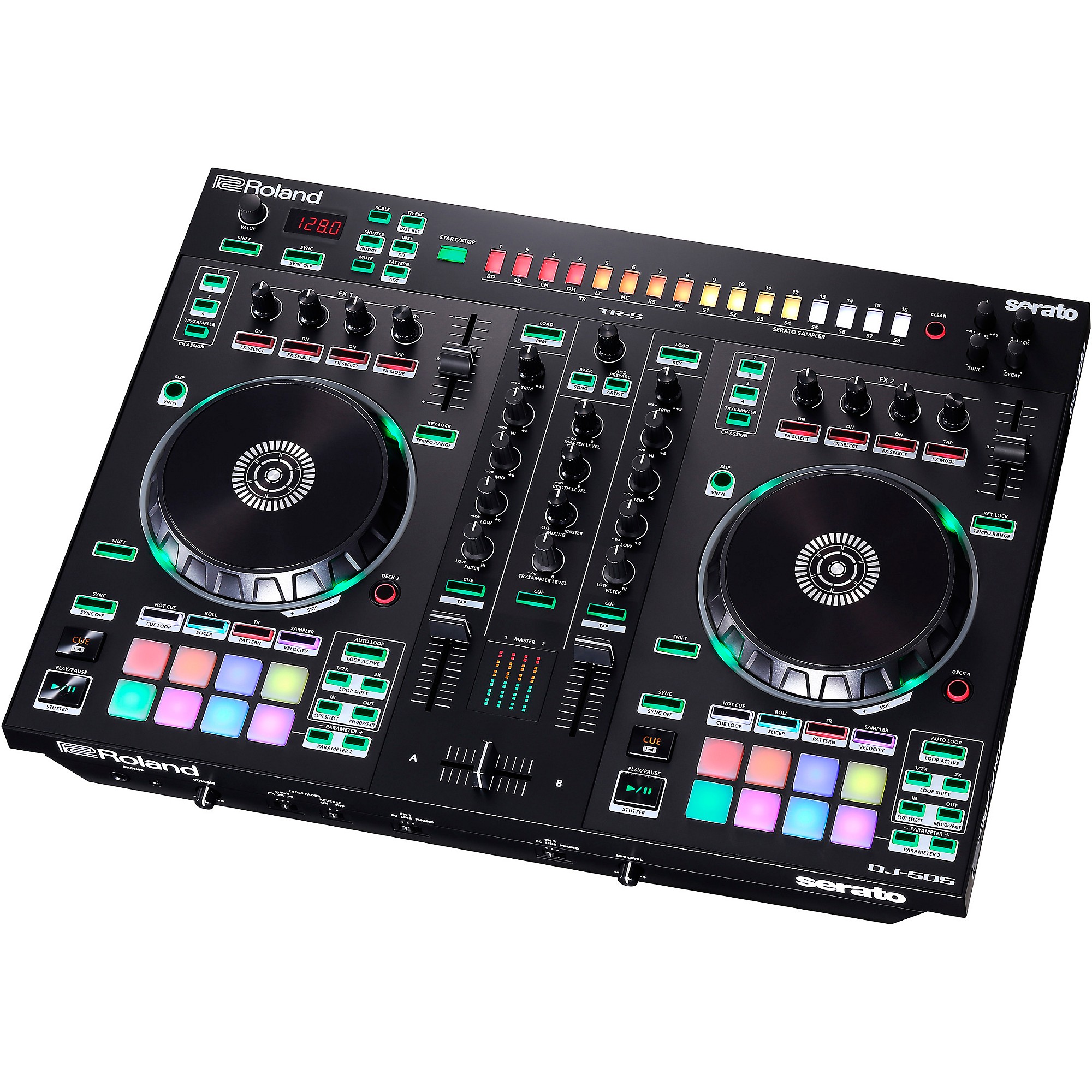 Roland DJ-505 DJ Serato DJ Controller | Music & Arts