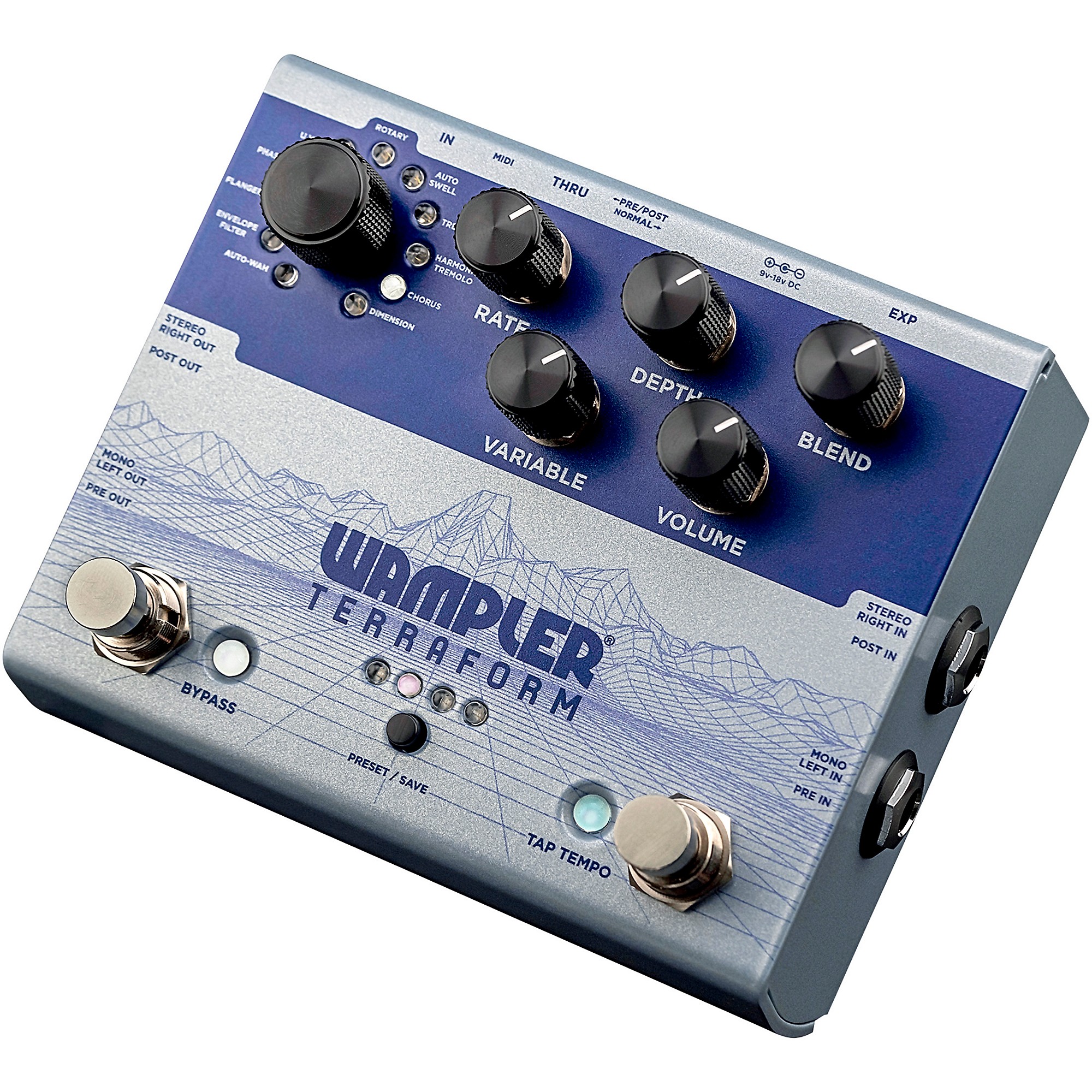 Wampler Terraform Modulation Multi-Effects Pedal | Music & Arts