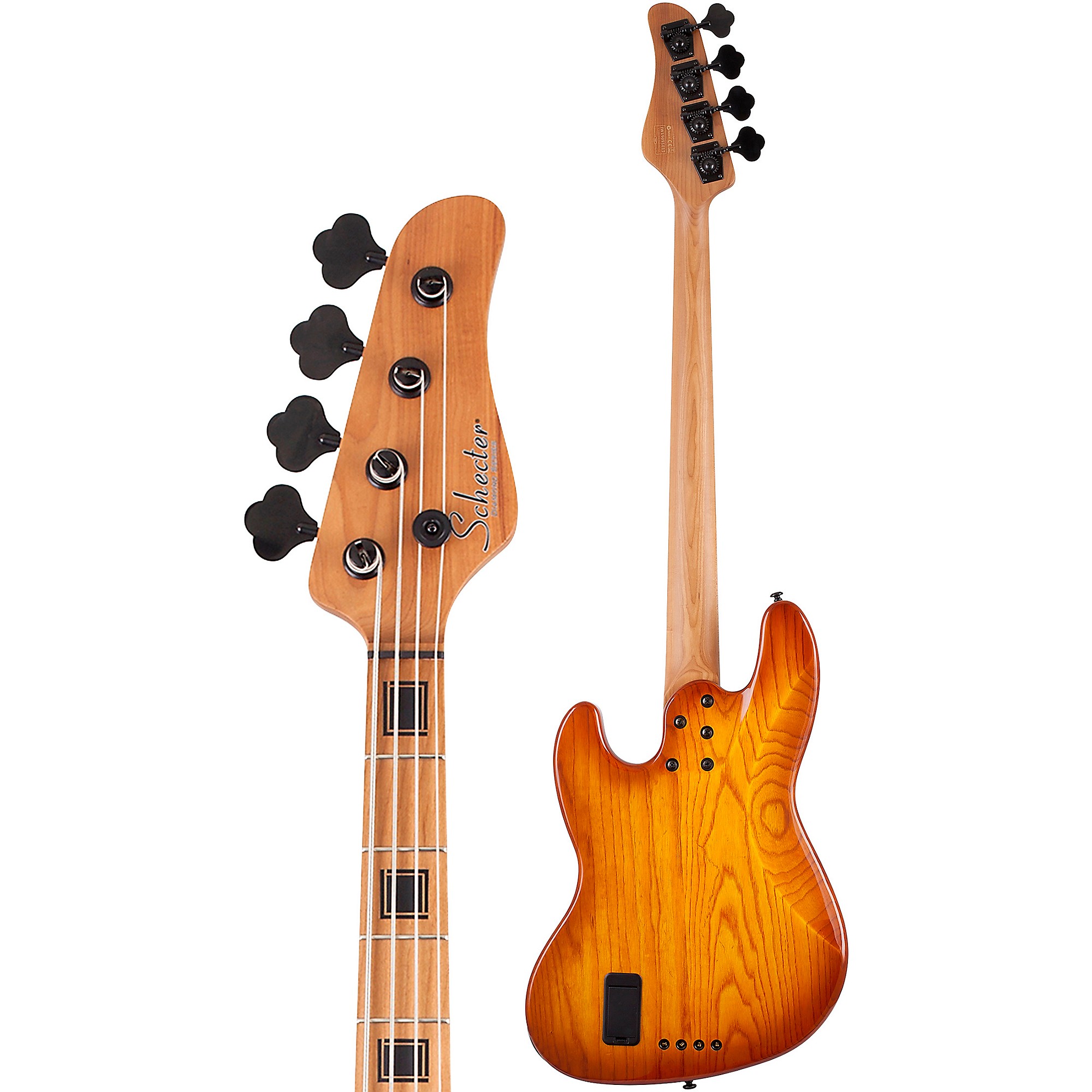Schecter Guitar Research J-4 Exotic 4-String Electric Bass | Music
