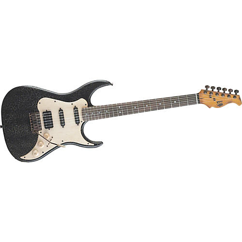 AXL Badwater SRO Electric Guitar Crackle Black | Musician's Friend